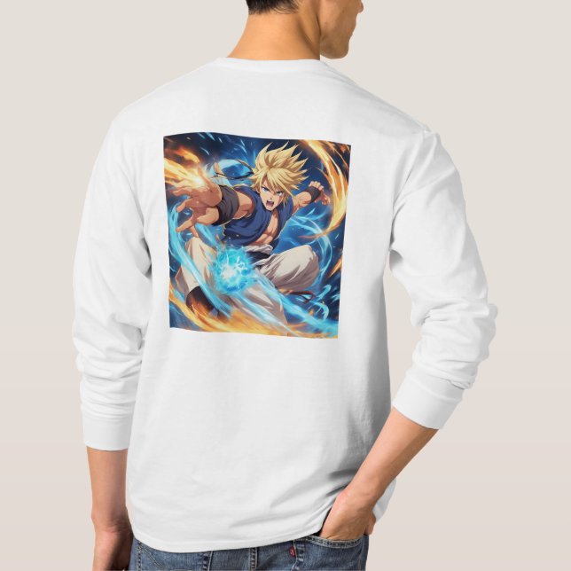 T-shirt Kung Fu Fighter 5 (Dos)
