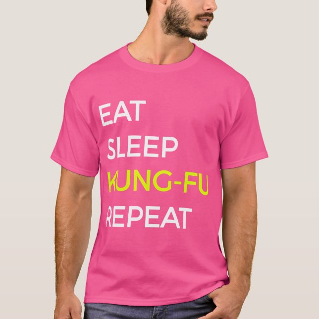 T-shirt Kung Fu Funny Kung Fu Martial Art (Devant)