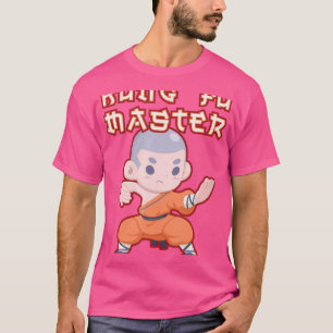 T-shirt Kung Fu Master Chinois Arts Martiaux Entraîneur Ku