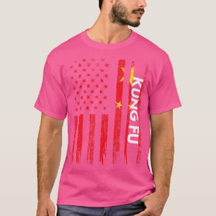 T-shirt Kung Fu Shirt Arts Martiaux Cadeaux Formation Chin