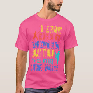 T-shirt Kung Fu Uniform Jiu Jitsu Taekwondo