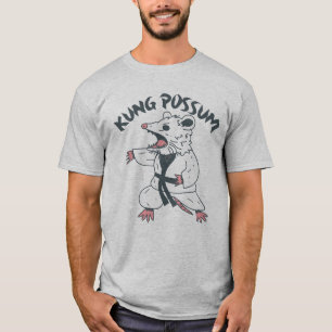 T-shirt Kung Possum - Funny Karate Opossum
