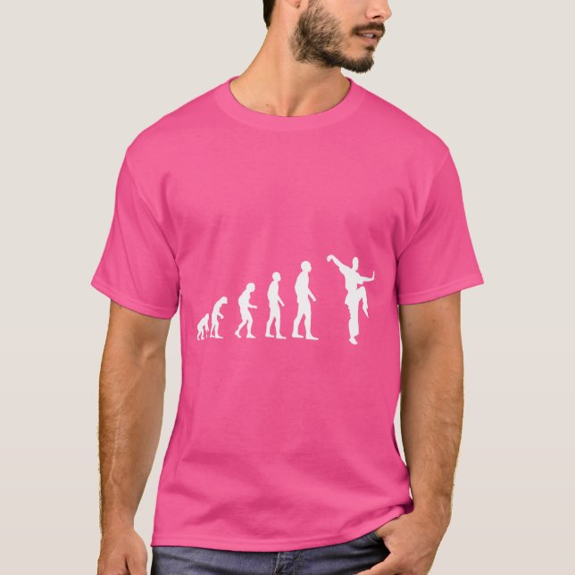T-shirt Kungfu Evolution Kung Fu (Devant)