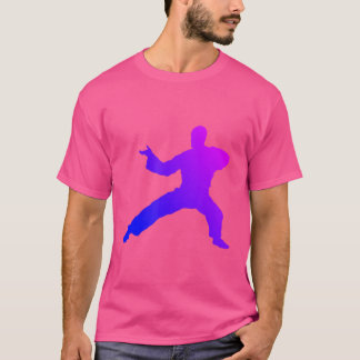 T-shirt Kungfu Wushu Martial Arts Homme Kung Fu
