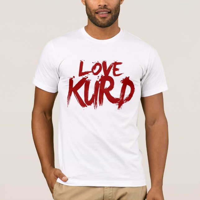 T-shirt Kurde d'amour (Devant)