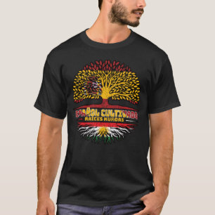 T-shirt Kurdistan Kurdistan Espagne Drapeau des racines d'