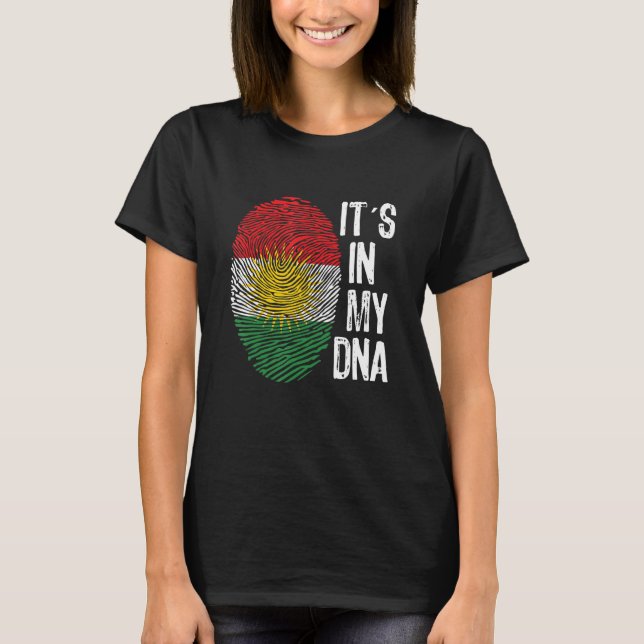 T-shirt Kurdistan Newroz Kurdi Drapeau Son Biji Kurdis (Devant)