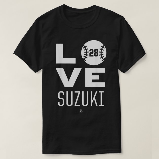 T-shirt Kurt Suzuki Love Gameday (Design devant)