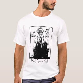 T-shirt Kurt Vonnegut noir et blanc