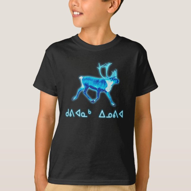 T-shirt Kuvianak Innovia - Caribou bleu (rennes) (Devant)