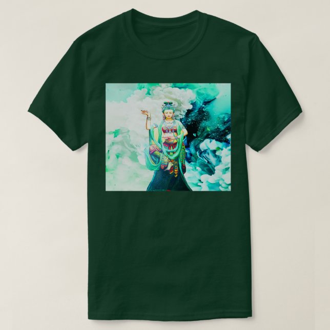 T-shirt Kwan Yin La déesse de la miséricorde (Design devant)