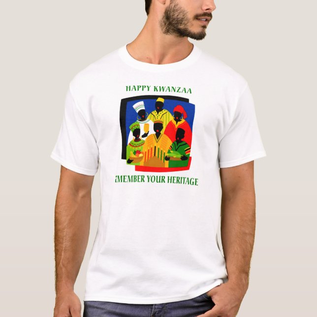 T-shirt Kwanzaa (Devant)
