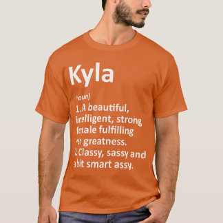 T-shirt KYLA Definition Personalized Name Funny Christmas 