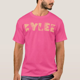 T-shirt Kylee Personnalisé Garçons Dinosaur T Rex Cute Per