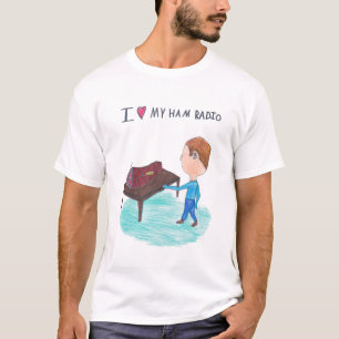 T-shirt Kyle's I Love Ham Radio Shirt