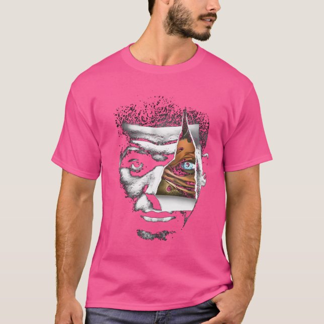 T-shirt Kylian Mbappe Big Face (Devant)