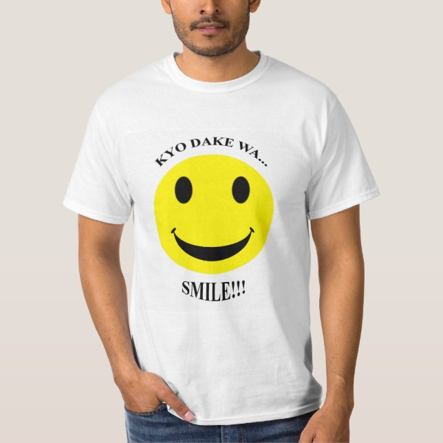 T-SHIRT KYO DAKE WA… SMILE ! ! ! (Devant)