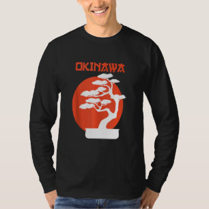 T-shirt Kyokujitsuki Bonsai Tree Okinawa Japon