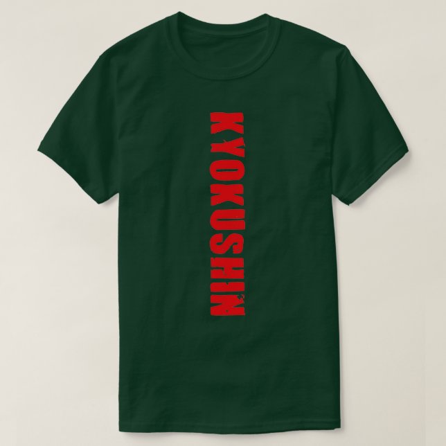 T-shirt Kyokushin Vert RD 1 (Design devant)