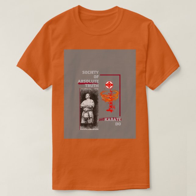 T-shirt kyokushinkai karate docool kyokushinkai karaté do (Design devant)