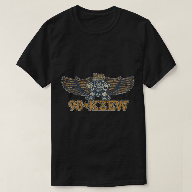 T-shirt KZEW 98 Dallas 1973 (Design devant)