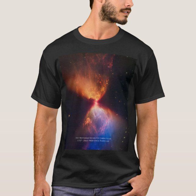 T-shirt L1527 et Protostar - Télescope spatial James Webb (Devant)