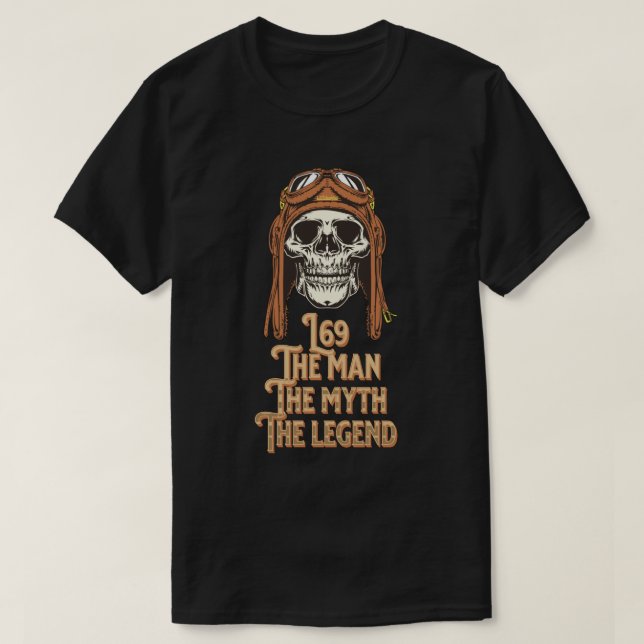 T-SHIRT L69 L'HOMME LE MYTHE LA LÉGENDE (Design devant)