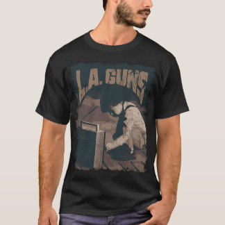 T-shirt L.A. Guns Radio Vintage
