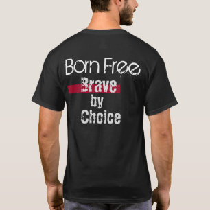 T-shirt L'"ancienne" Normale née Libre Brave par choix