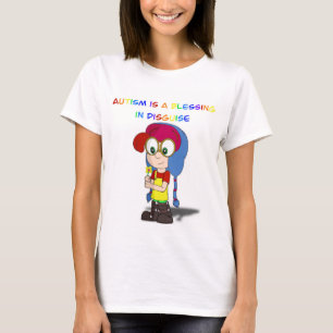 T-shirt L’autisme est une bénédiction déguisée en chemise 