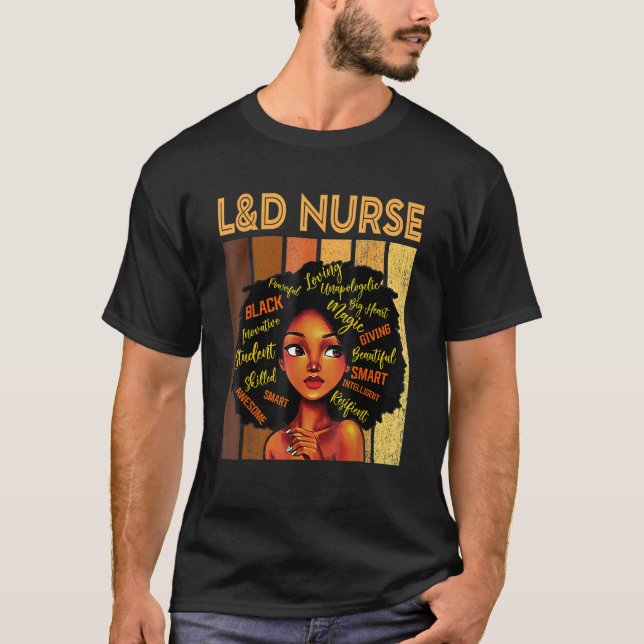 T-shirt L&d Infirmière Infirmière Amour Infirmière Étudian (Devant)