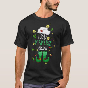 T-shirt L&d Infirmière St patrick St Patrick Travail et De