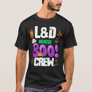 T-shirt L&D Nurse Boo Crew - Halloween