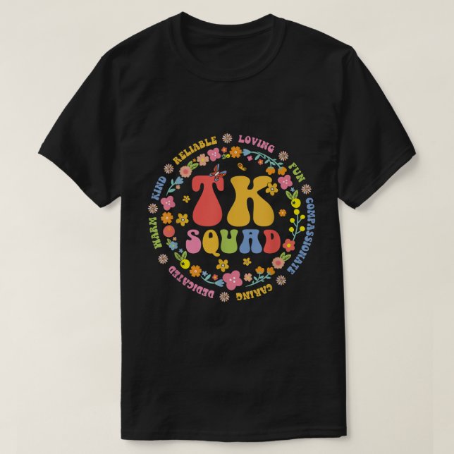 T-shirt L’Équipe Des Savoirs Traditionnels Jardin D’Enfant (Design devant)