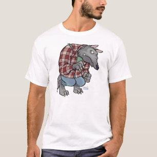 T-shirt l est pour le lycanthrope