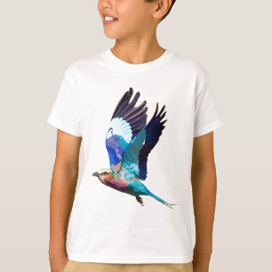 T-shirt L est pour Lilac Breasted Roller