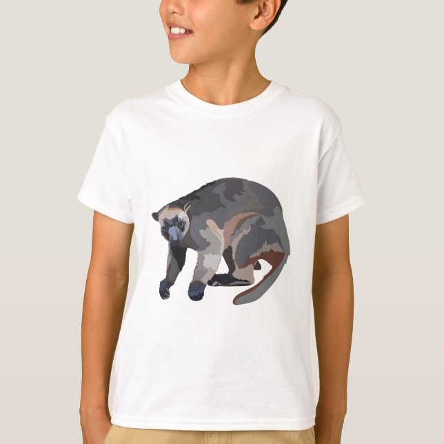T-shirt L est pour Lumholtz Tree Kangaroo (Devant)