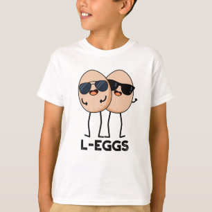 T-shirt L-OEufs Funny Egg Pun