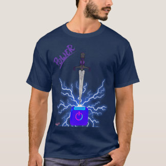 T-shirt L POWER 7 ans designer Aaleah R