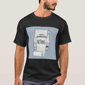 T-shirt L.U.S.A - Preuve de Rien - Imprimante de reçus drô