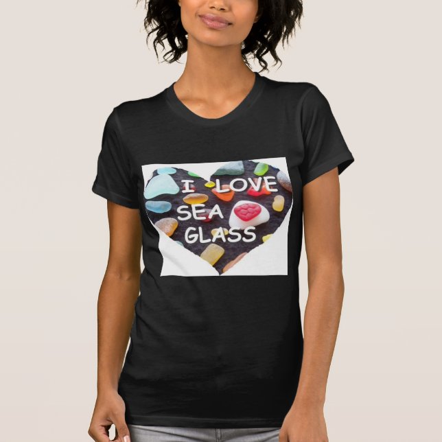 T-shirt l VERRE de MER d'AMOUR (Devant)