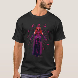 T-shirt l WandaVision La Sorcière à écarlate Portrait flot