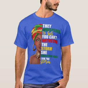 T-shirt La 10ème Fierté Africaine Pour les Femmes, Je suis