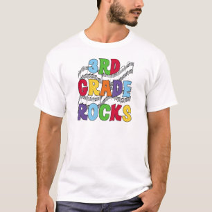 T-shirt La 3ème catégorie multicolore bascule des T-shir