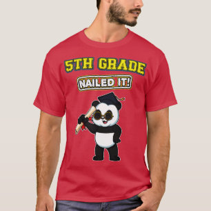 T-shirt La 5e année clouée Il Diplôme du collège 5