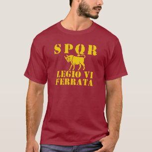 T-shirt La 6ème légion blindée de 06 Jules César - Rome