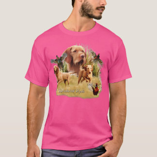 T-shirt La À poils durs hongroise Vizsla