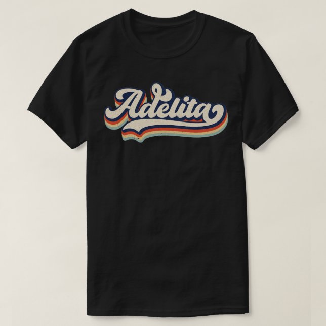 T-shirt La Adelita Mexicaine Soldat Retro Adelita Cadeau (Design devant)