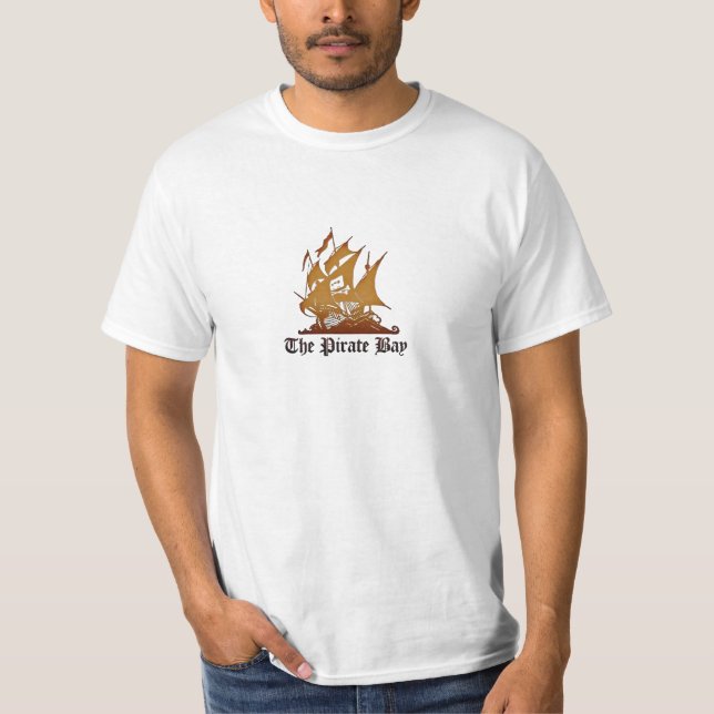 T-shirt la baie de pirate (Devant)