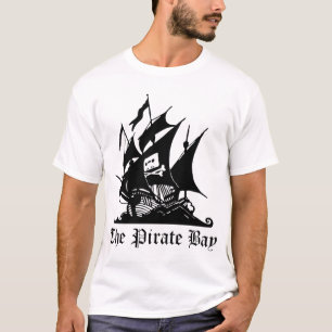 T-shirt La baie de pirate (blanche)